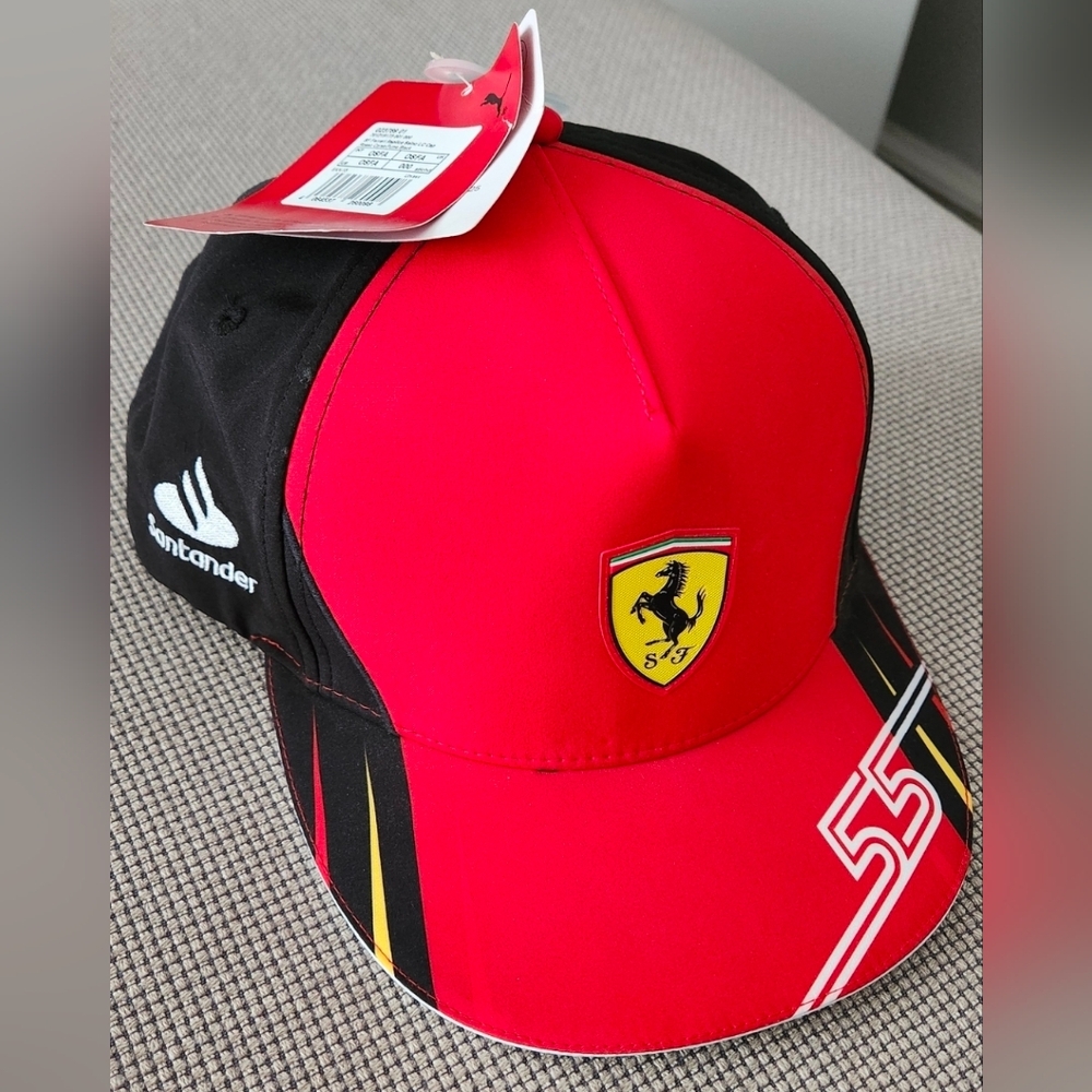 NWT Ferrari Sainz Puma Cap 2022